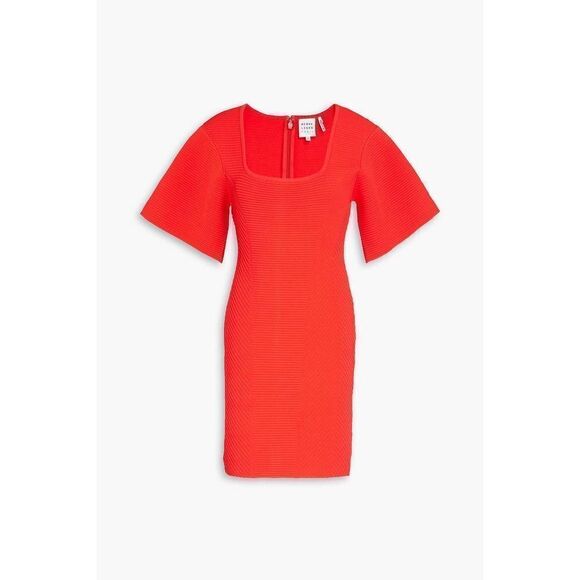 HERVÉ LÉGER Ribbed-knit mini dress - Picture 6 of 12